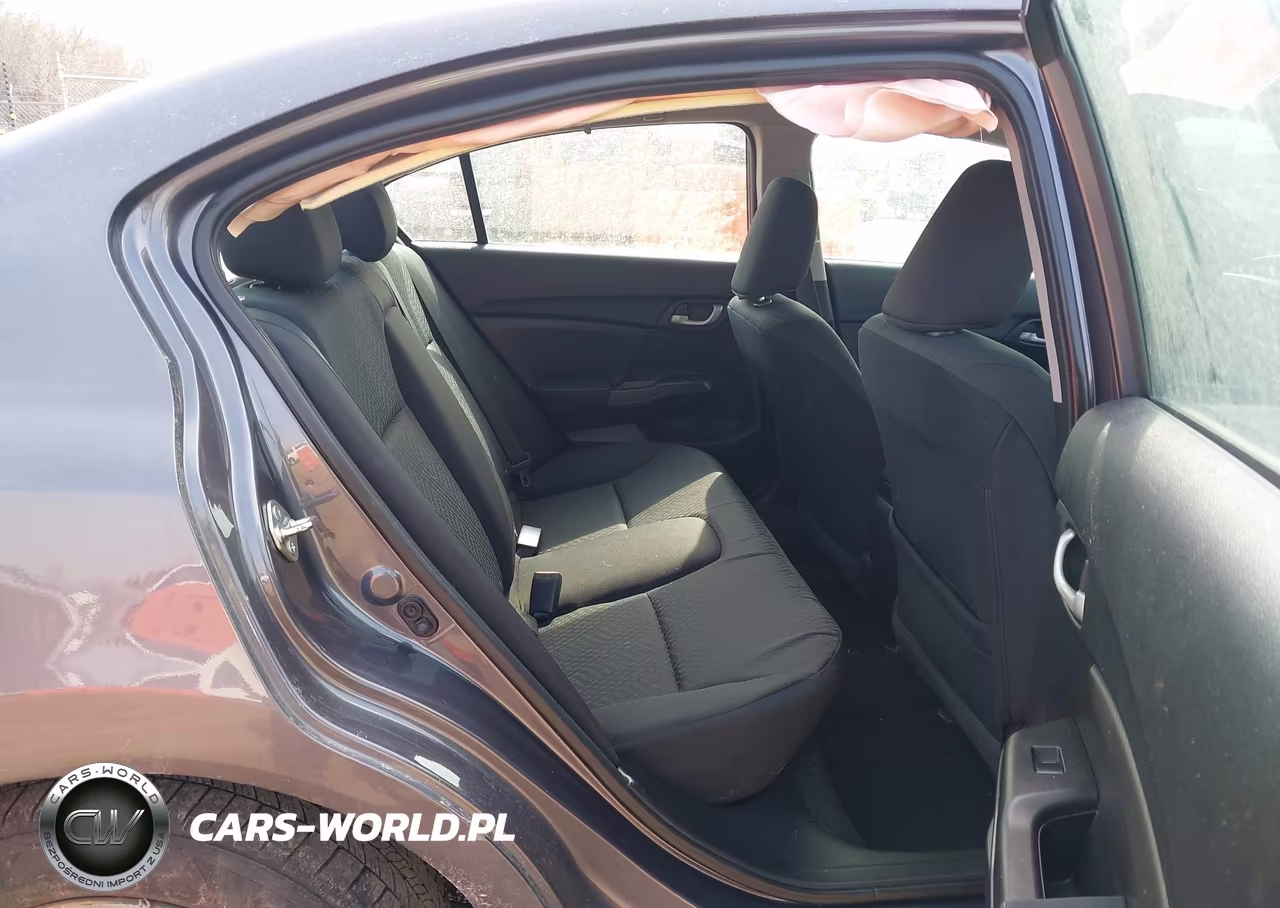 2015 Honda Civic Lx VIN:19XFB2F59FE074858 - 8