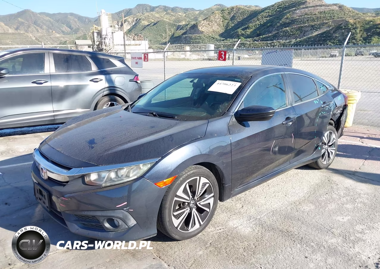 2016 Honda Civic Ex-T VIN:19XFC1F32GE220153 - 2