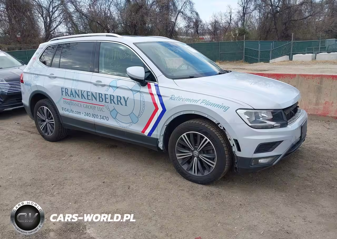 2018 Volkswagen Tiguan 2.0T Se-2.0T Sel