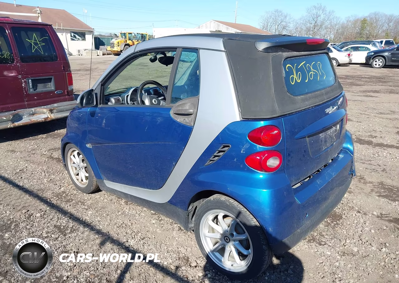 2008 Smart Fortwo Passion VIN:WMEEK31X98K167147 - 3