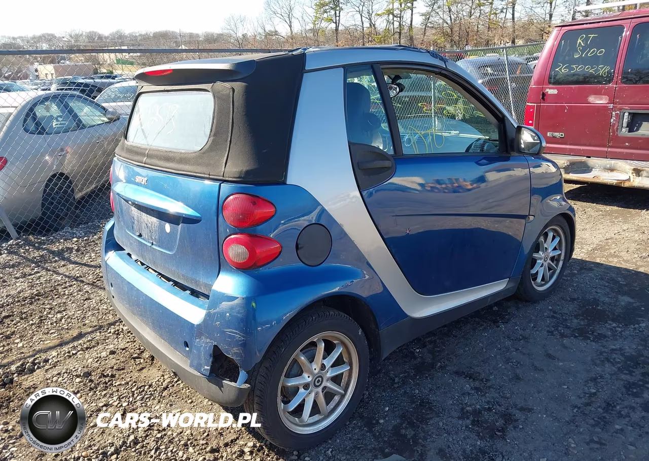 2008 Smart Fortwo Passion VIN:WMEEK31X98K167147 - 4