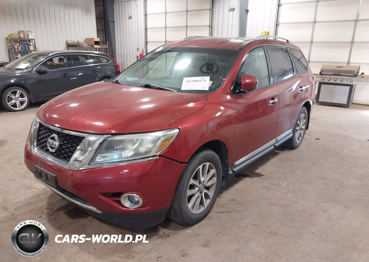 2014 Nissan Pathfinder Sl VIN:5N1AR2MM6EC658006 - 2