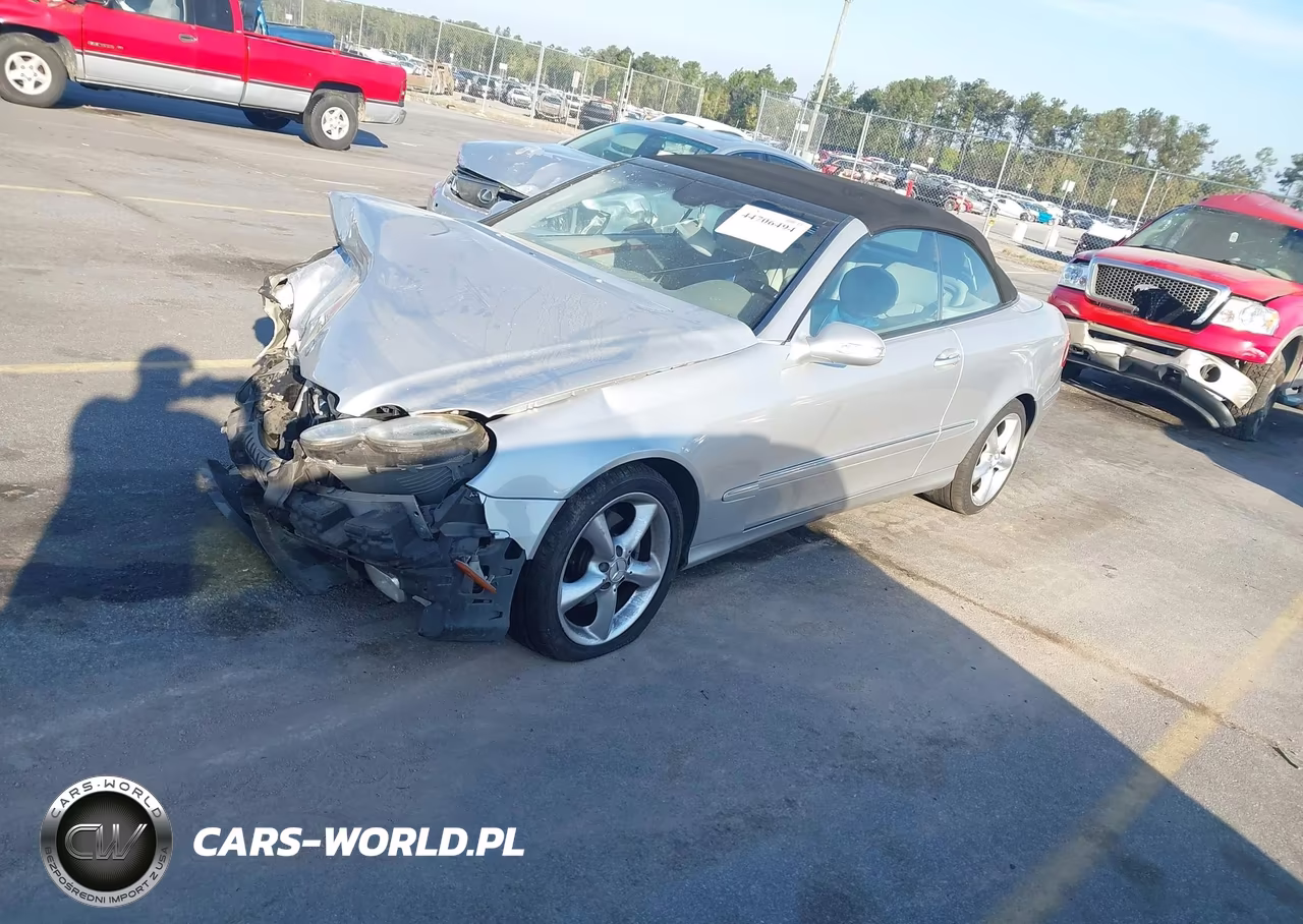 2005 Mercedes-Benz Clk 320 VIN:WDBTK65G35T042585 - 2