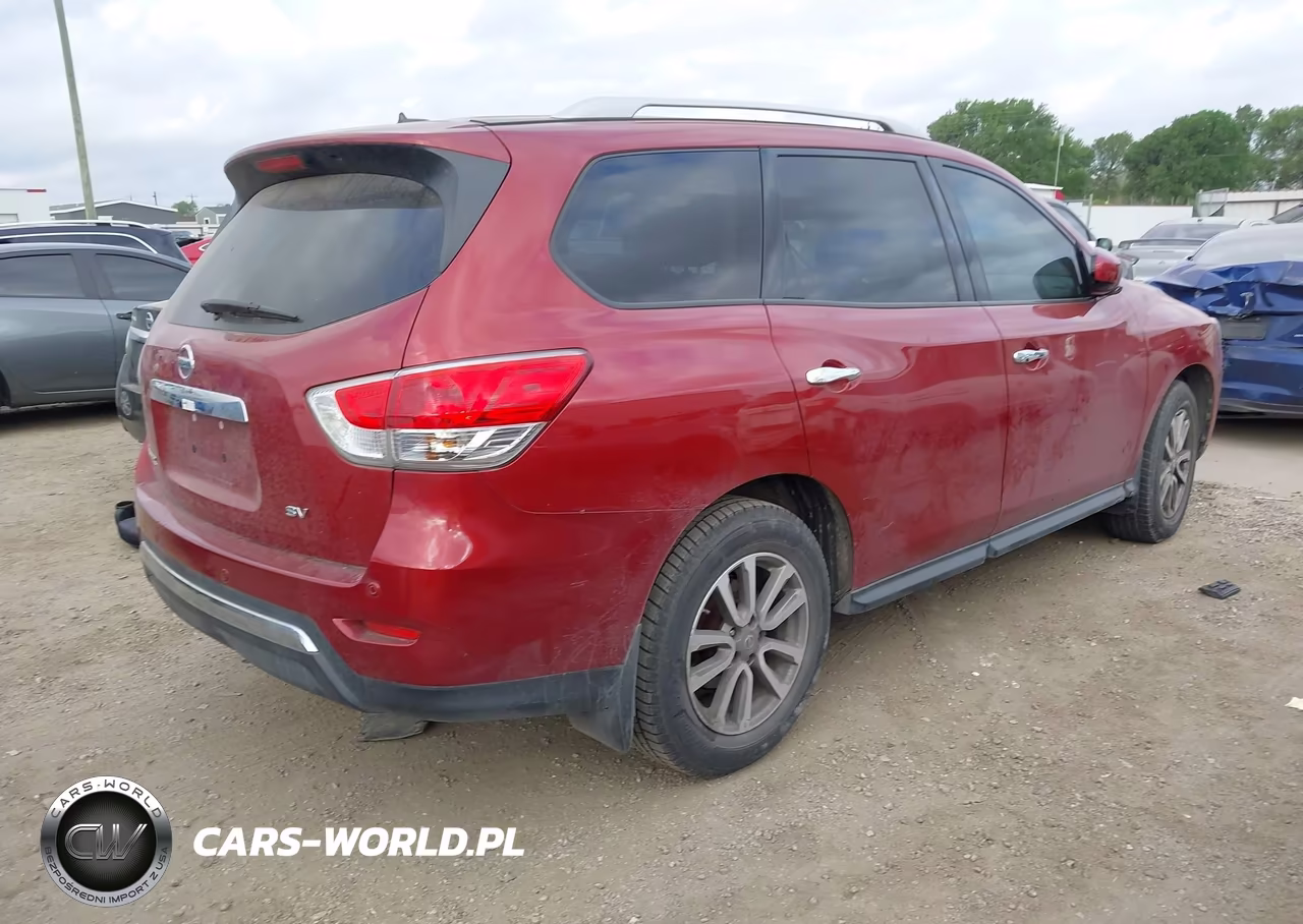 2015 Nissan Pathfinder Sv VIN:5N1AR2MN9FC720718 - 4
