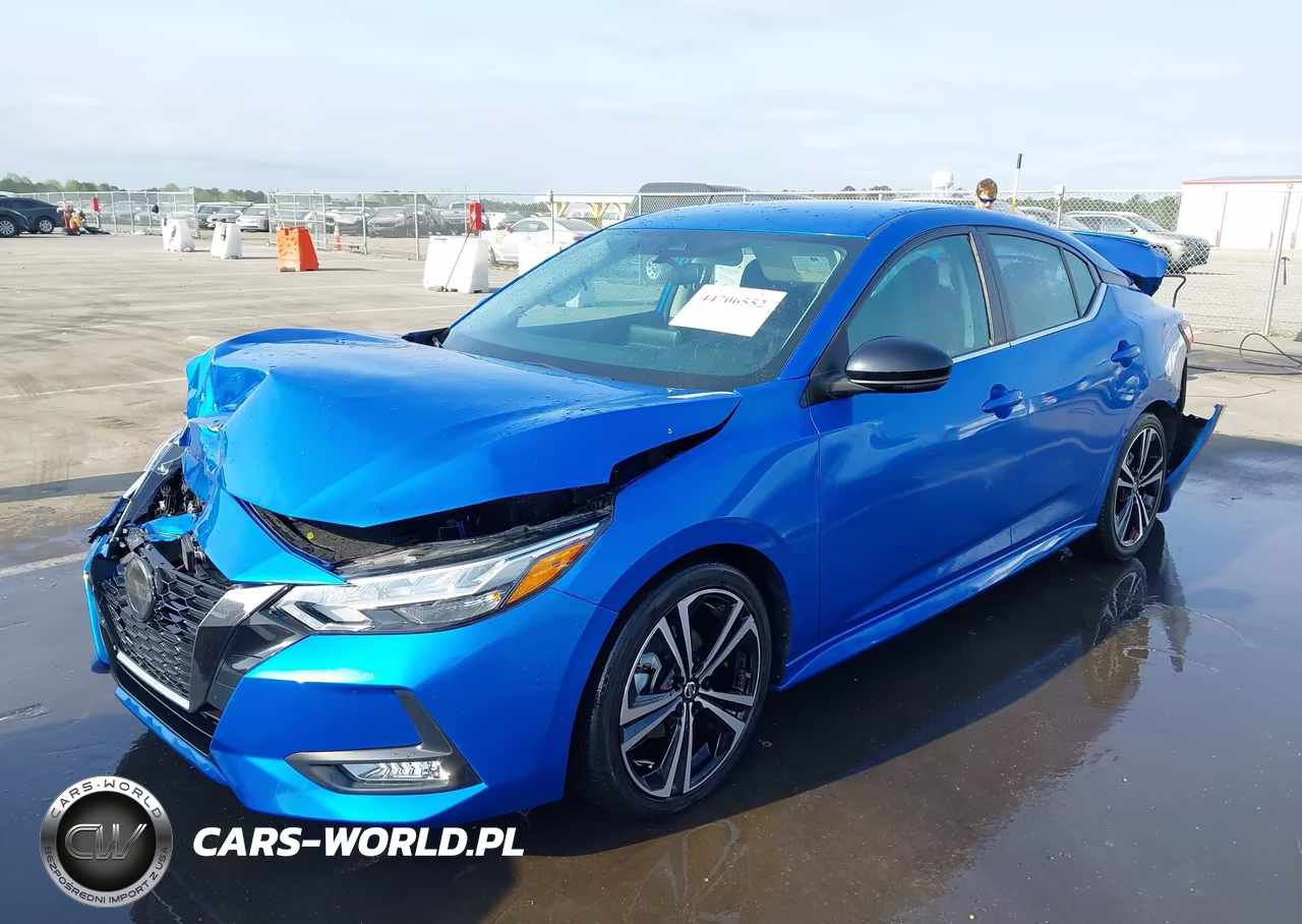 2021 Nissan Sentra Sr Xtronic Cvt VIN:3N1AB8DV7MY258999 - 2