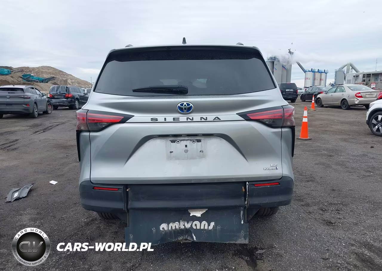2022 Toyota Sienna Le VIN:5TDKRKEC7NS081550 - 16