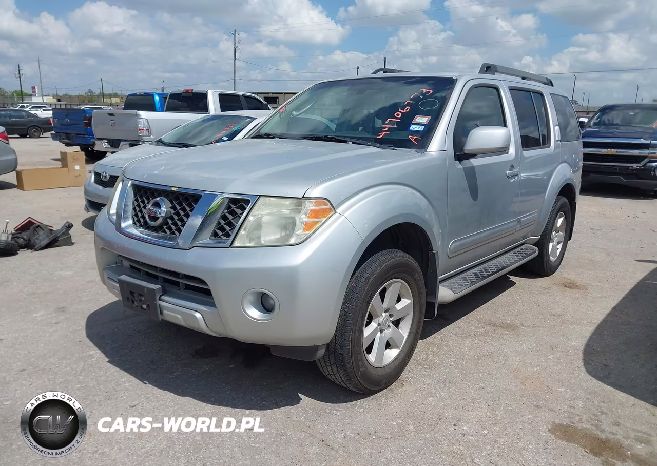 2010 Nissan Pathfinder Se VIN:5N1AR1NN7AC605892 - 2