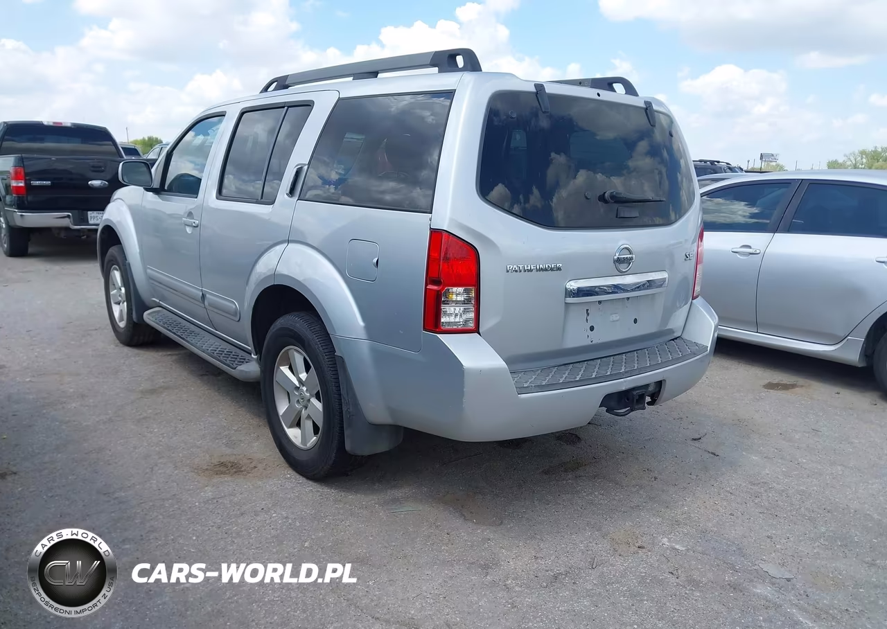 2010 Nissan Pathfinder Se VIN:5N1AR1NN7AC605892 - 3