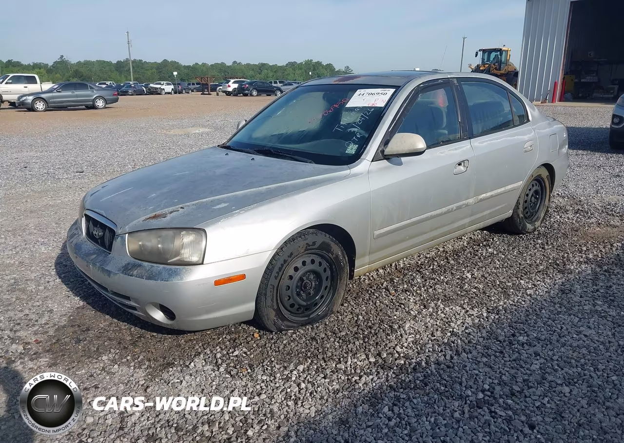 2001 Hyundai Elantra Gls VIN:KMHDN45D11U099519 - 2