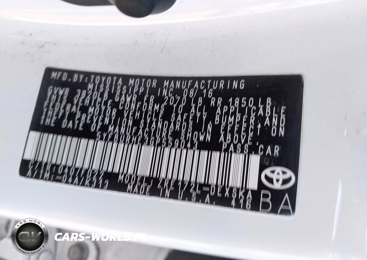 2016 Toyota Corolla S W-Special Edition Pkg VIN:5YFBURHE3GP559043 - 9