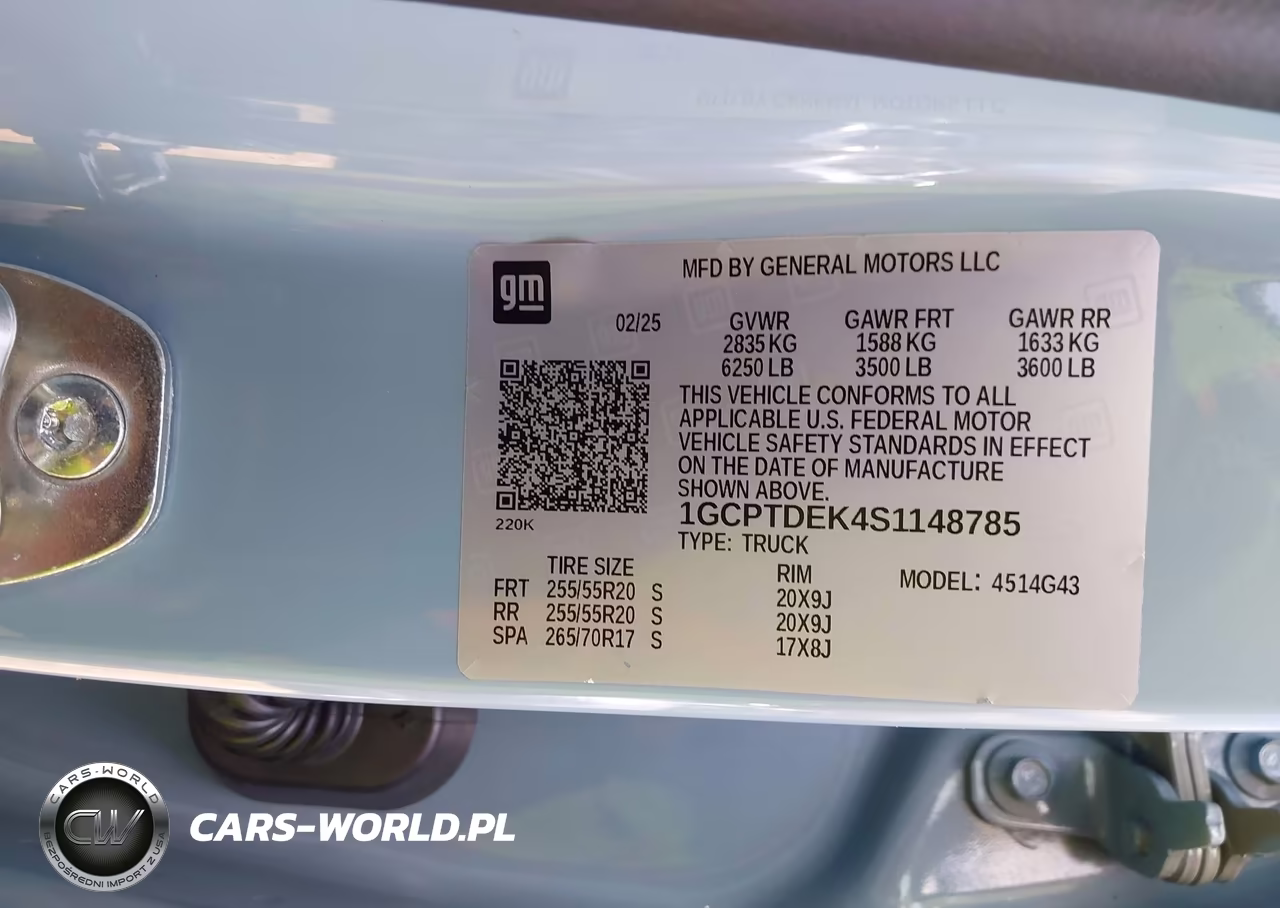 2025 Chevrolet Colorado 4Wd Z71 VIN:1GCPTDEK4S1148785 - 9