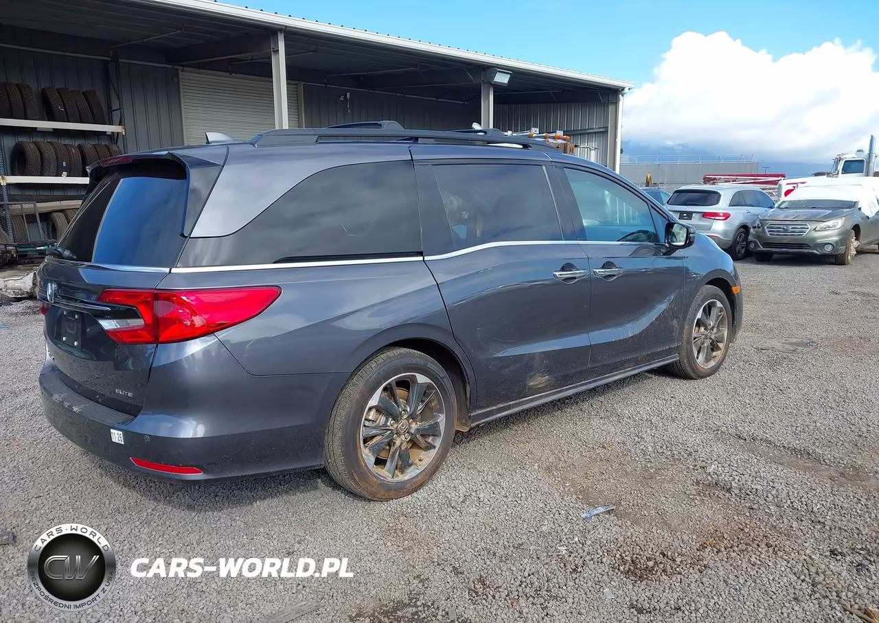 2023 Honda Odyssey Elite VIN:5FNRL6H90PB032379 - 4