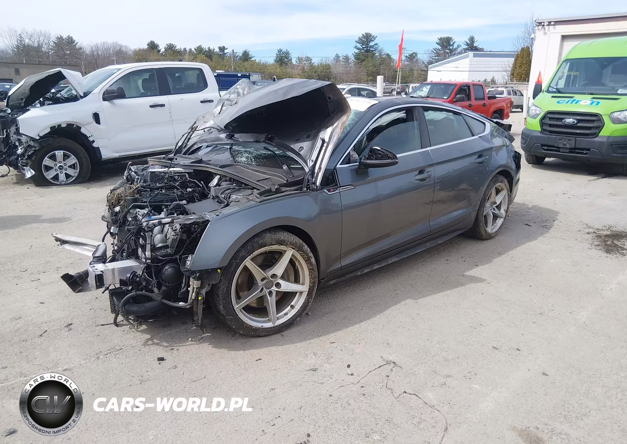 2019 Audi A5 45 Premium VIN:WAUENCF52KA010387 - 2
