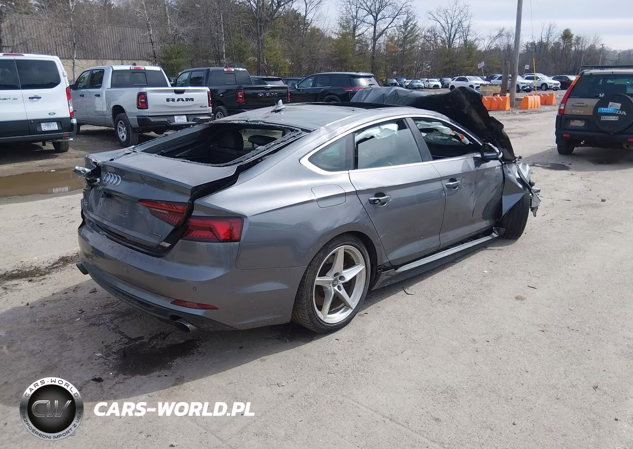 2019 Audi A5 45 Premium VIN:WAUENCF52KA010387 - 4