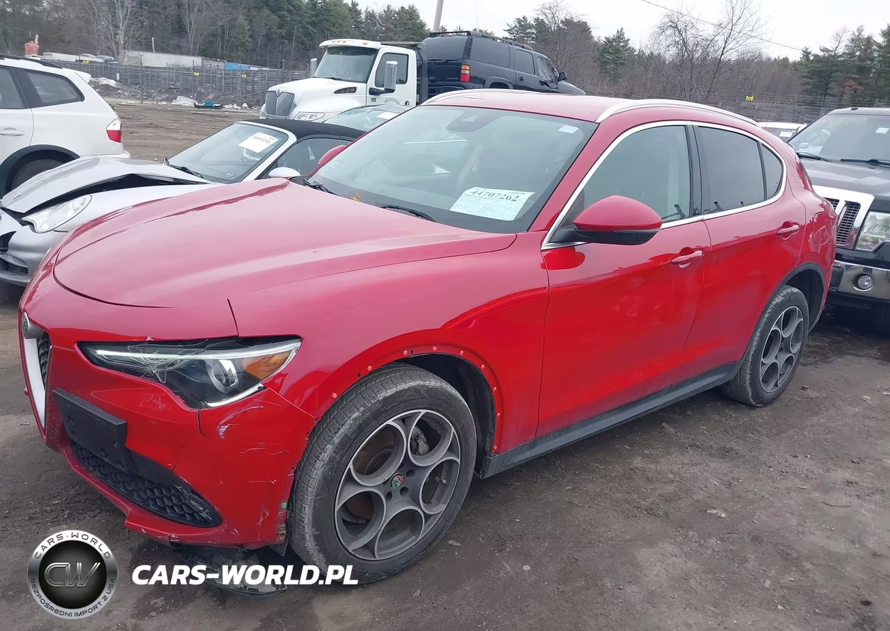 2018 Alfa Romeo Stelvio Awd VIN:ZASFAKANXJ7B73098 - 2
