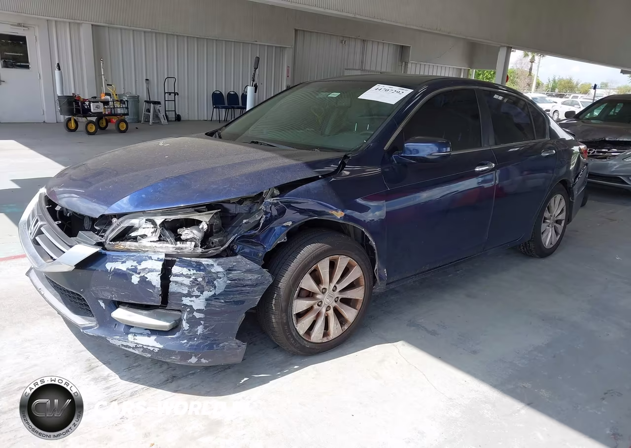 2013 Honda Accord Ex-L VIN:1HGCR2F85DA119322 - 2