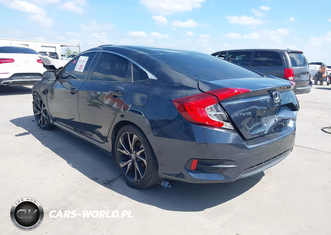 2018 Honda Civic Lx VIN:19XFC2F57JE007536 - 3