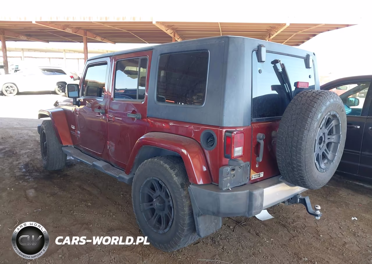 2008 Jeep Wrangler Unlimited Sahara VIN:1J8GA59168L545515 - 3