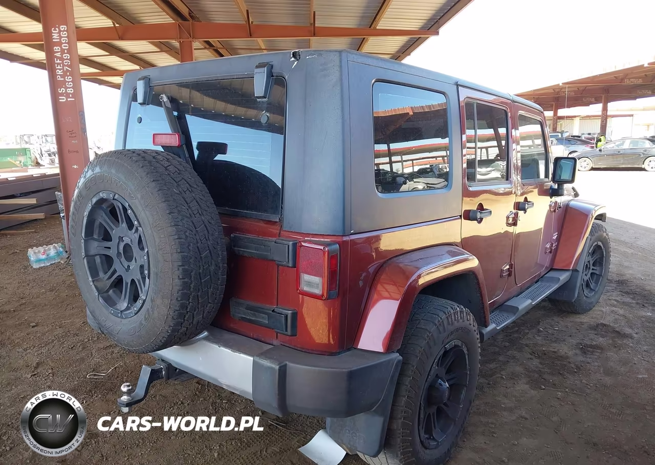 2008 Jeep Wrangler Unlimited Sahara VIN:1J8GA59168L545515 - 4