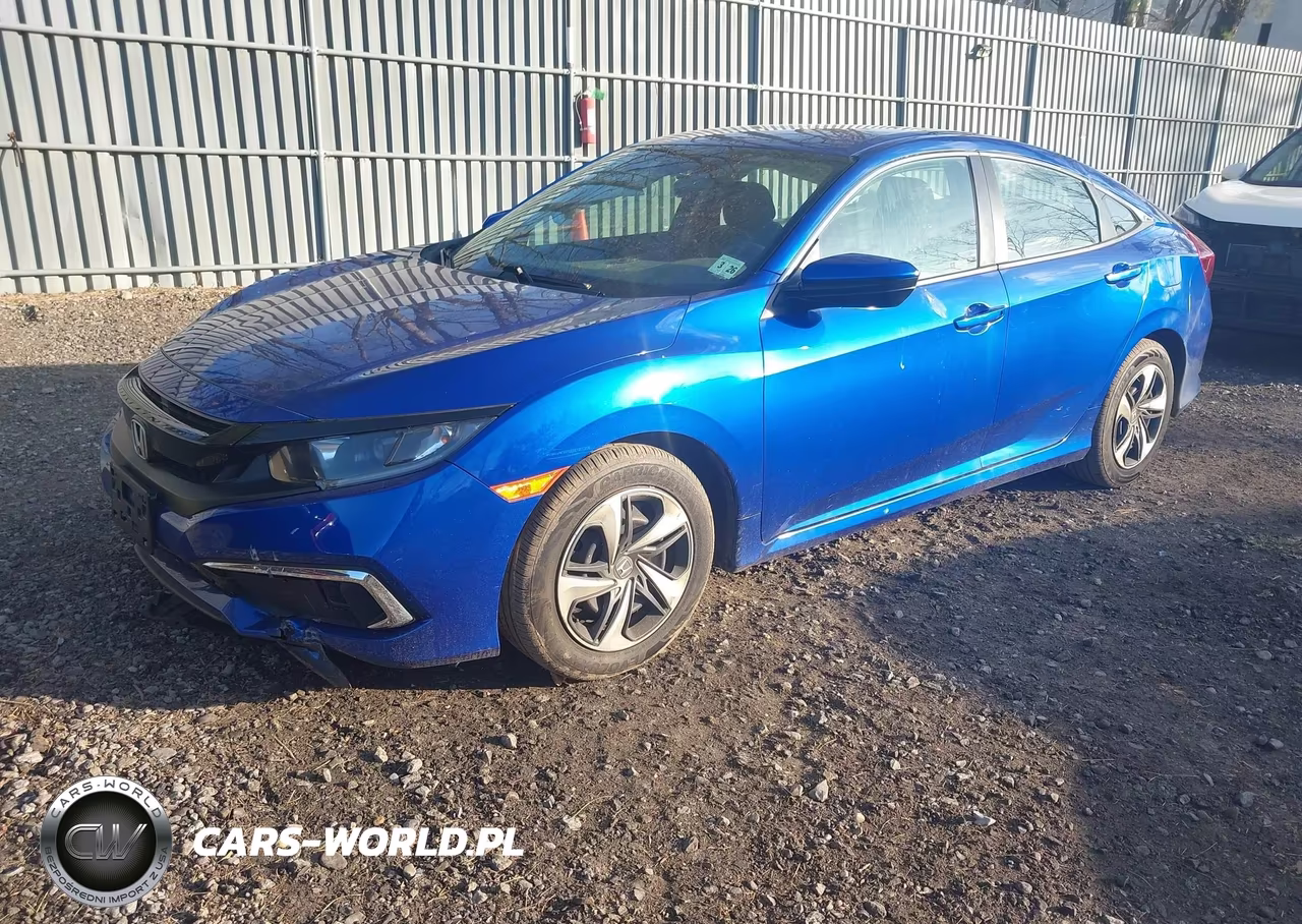 2021 Honda Civic Lx VIN:2HGFC2F66MH524734 - 2