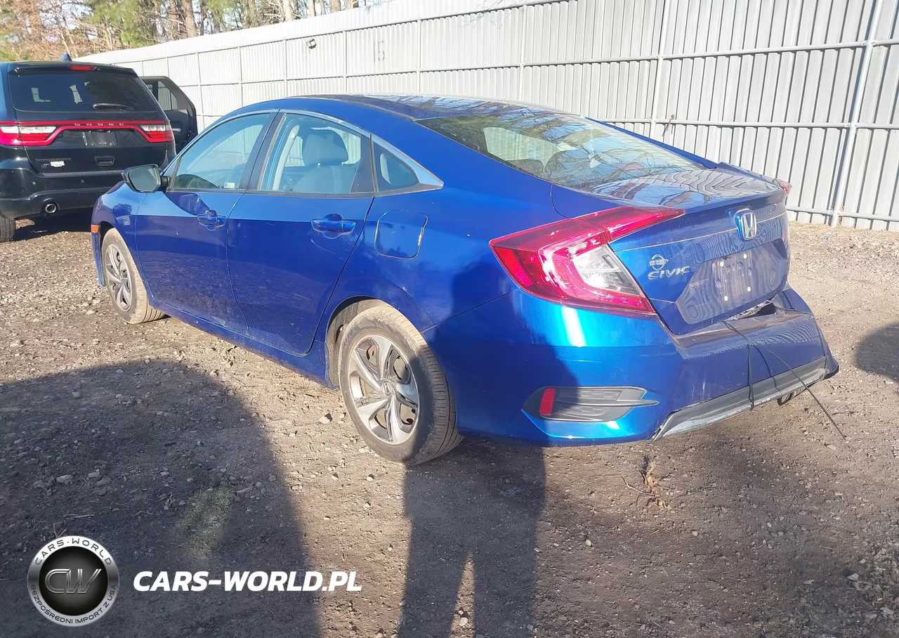 2021 Honda Civic Lx VIN:2HGFC2F66MH524734 - 3