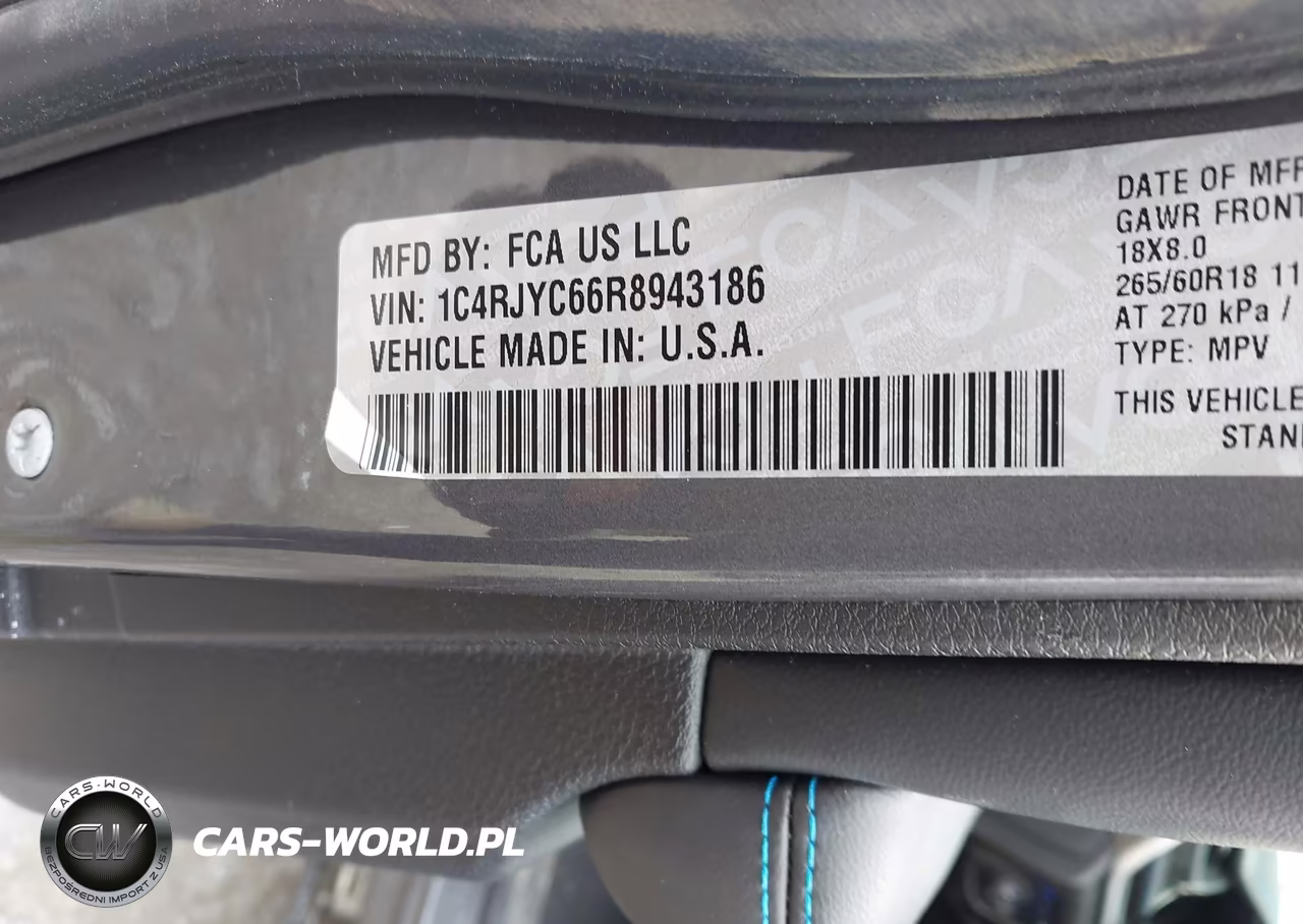 2024 Jeep Grand Cherokee 4Xe Trailhawk Carb State Pkg VIN:1C4RJYC66R8943186 - 9