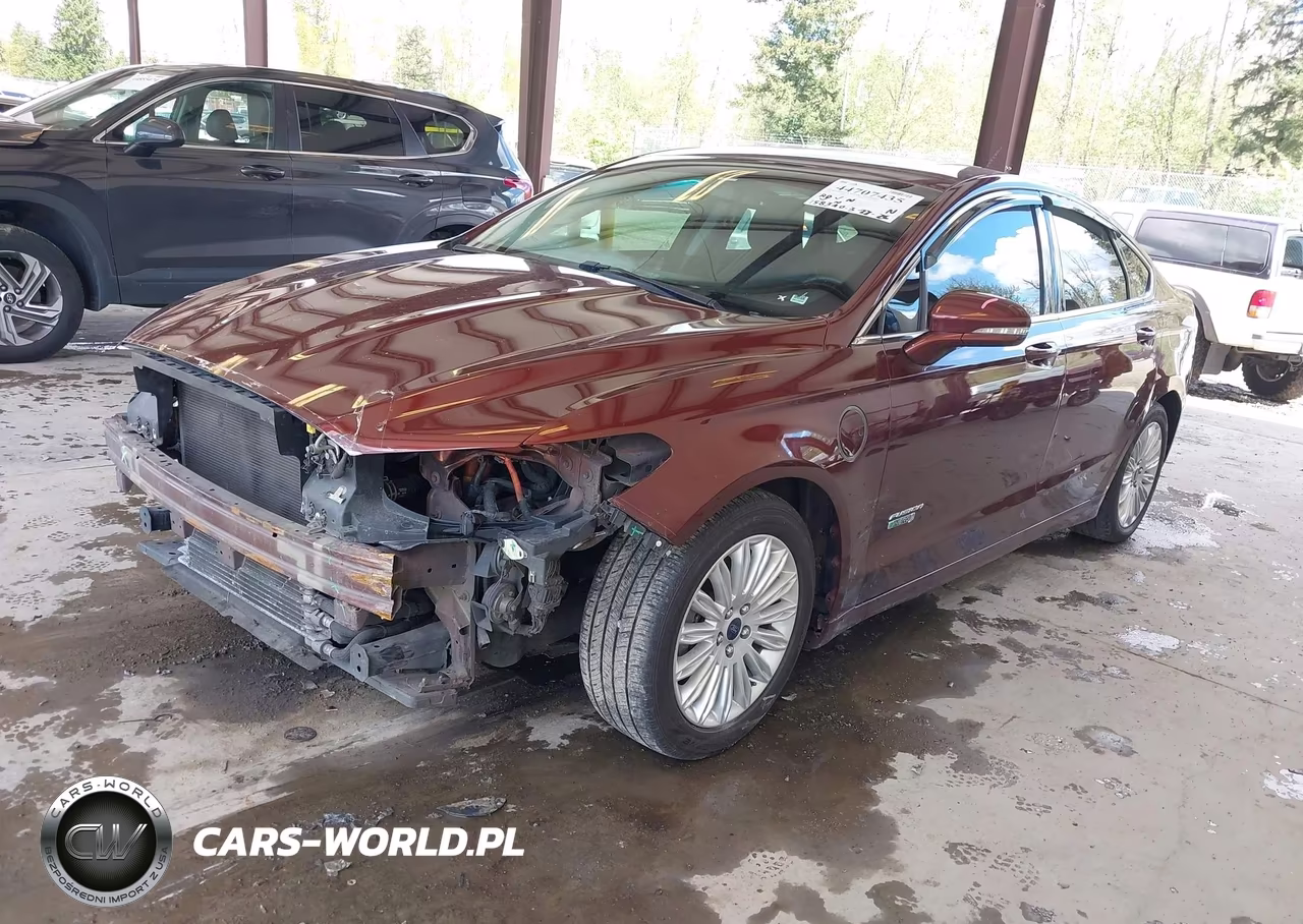 2016 Ford Fusion Energi Se Luxury VIN:3FA6P0PU3GR291611 - 2