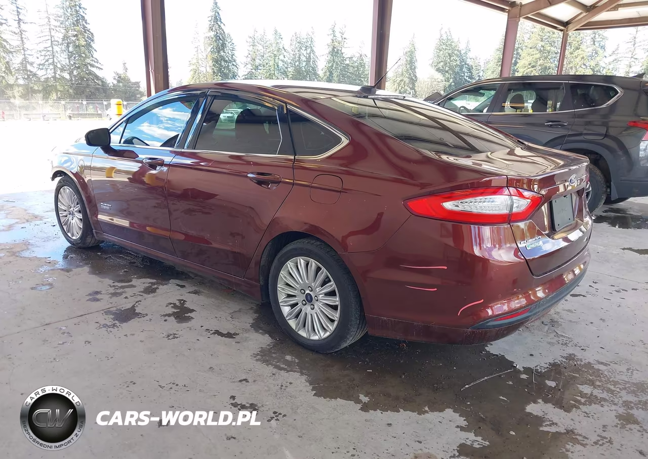 2016 Ford Fusion Energi Se Luxury VIN:3FA6P0PU3GR291611 - 3