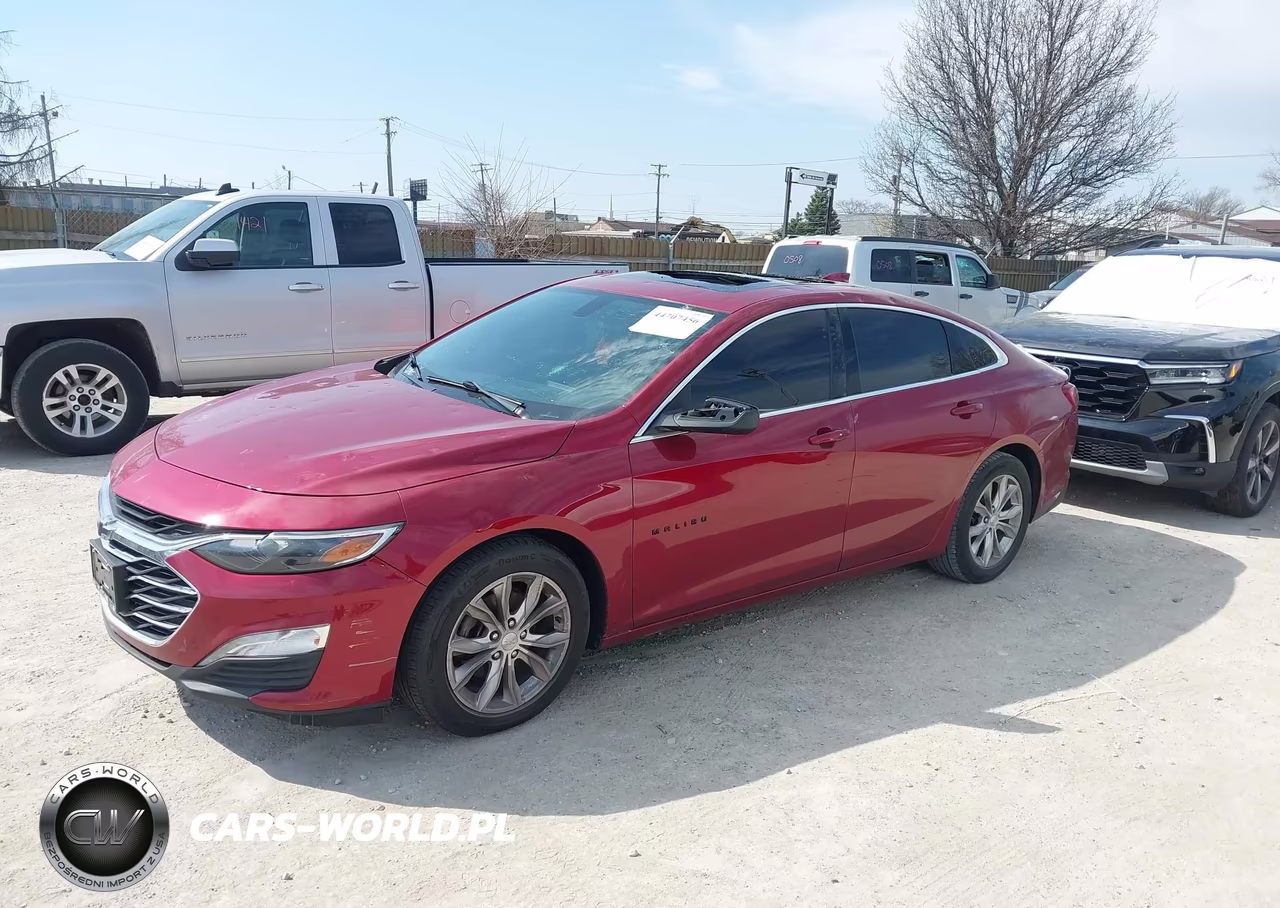 2020 Chevrolet Malibu Fwd Lt VIN:1G1ZD5ST9LF014523 - 2
