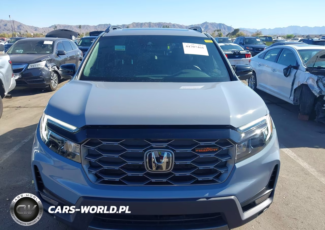 2024 Honda Passport Awd Trailsport VIN:5FNYF8H68RB005289 - 12