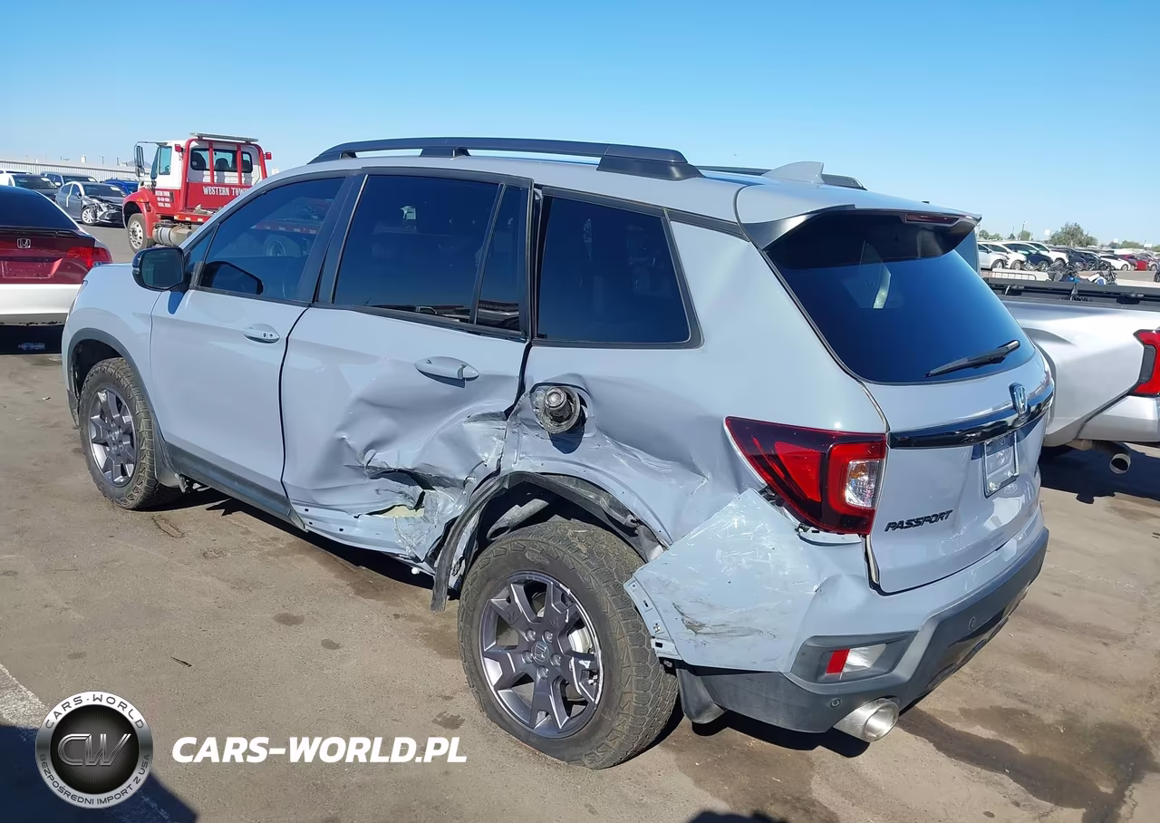 2024 Honda Passport Awd Trailsport VIN:5FNYF8H68RB005289 - 3