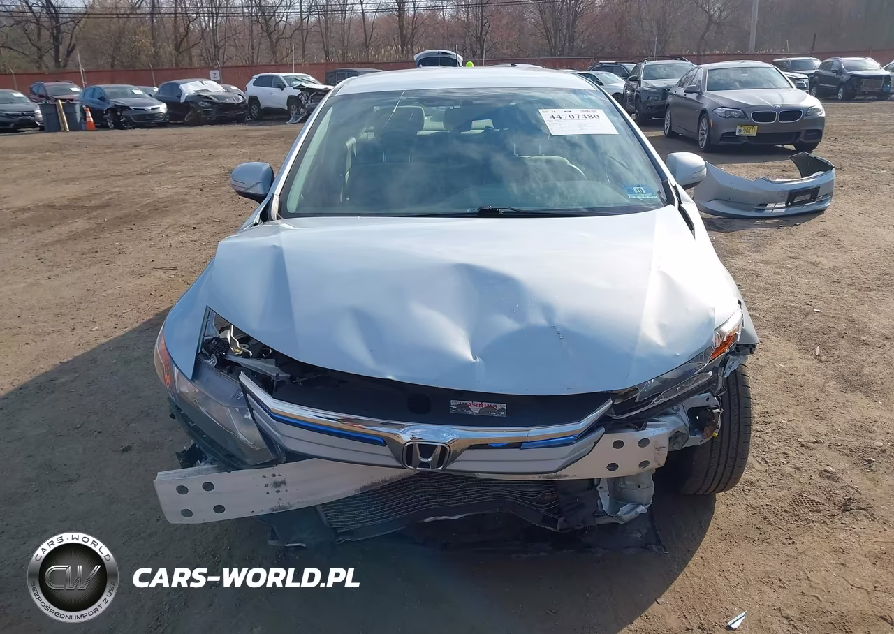 2012 Honda Civic Hybrid VIN:JHMFB4F21CS011231 - 12