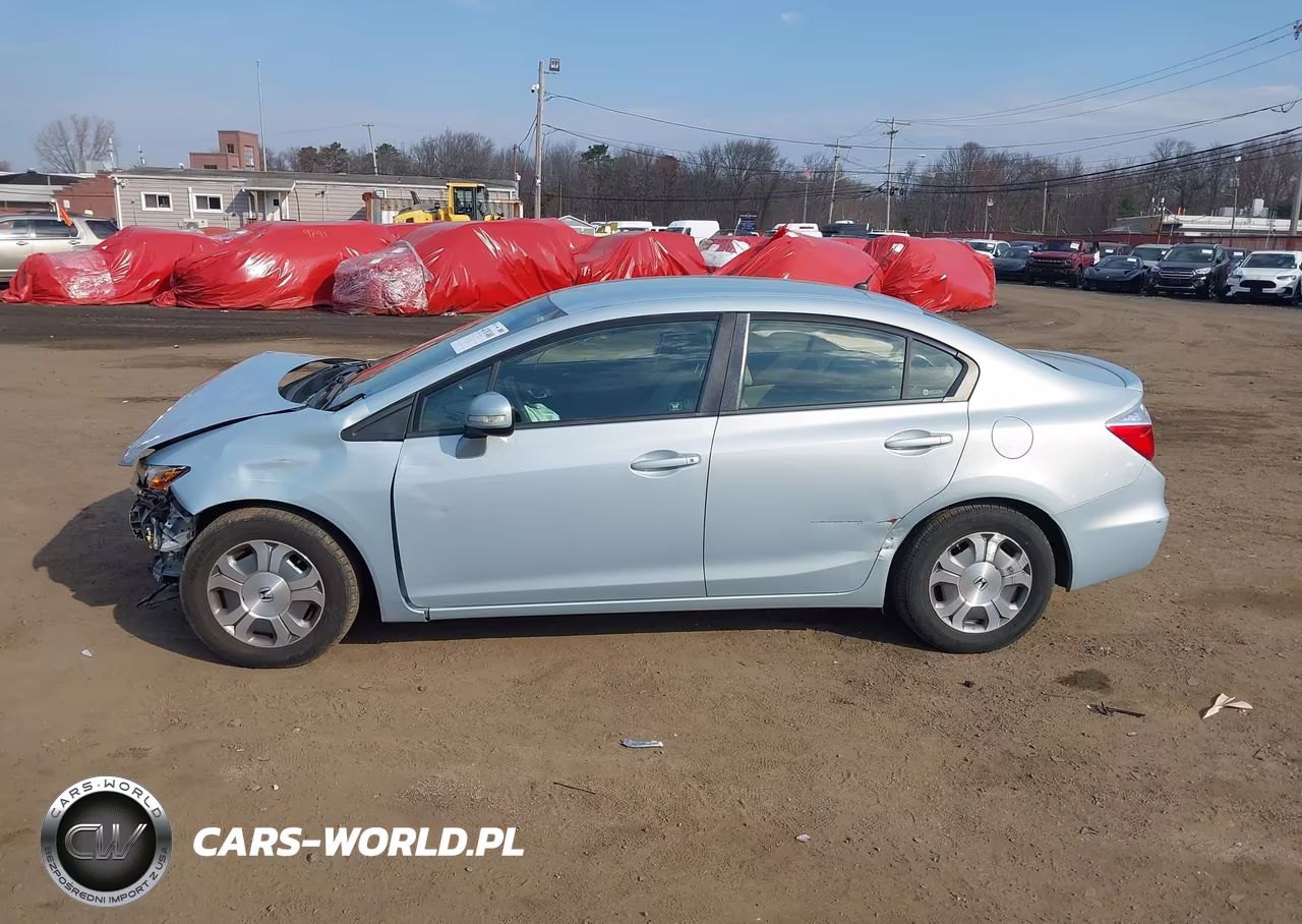 2012 Honda Civic Hybrid VIN:JHMFB4F21CS011231 - 14