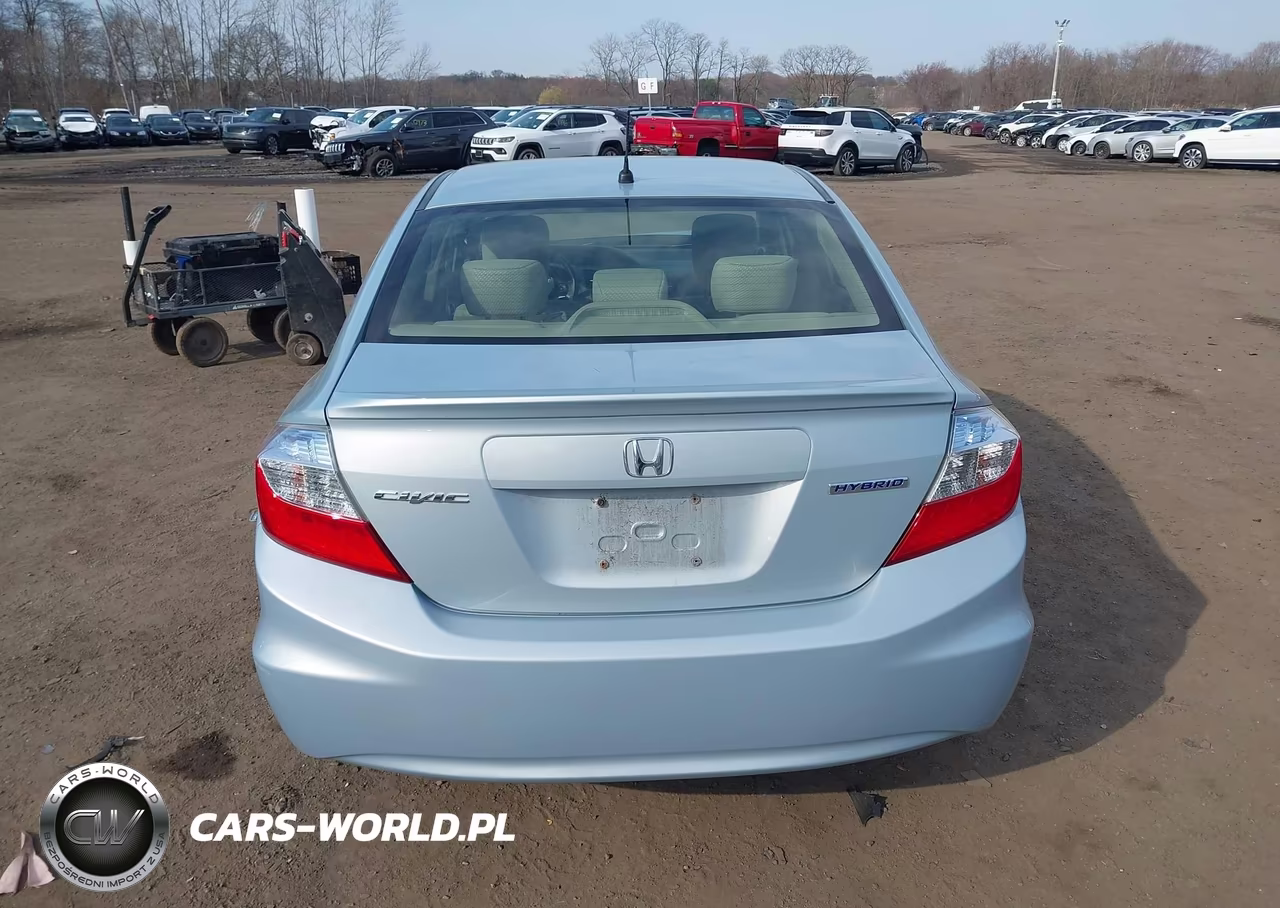 2012 Honda Civic Hybrid VIN:JHMFB4F21CS011231 - 16