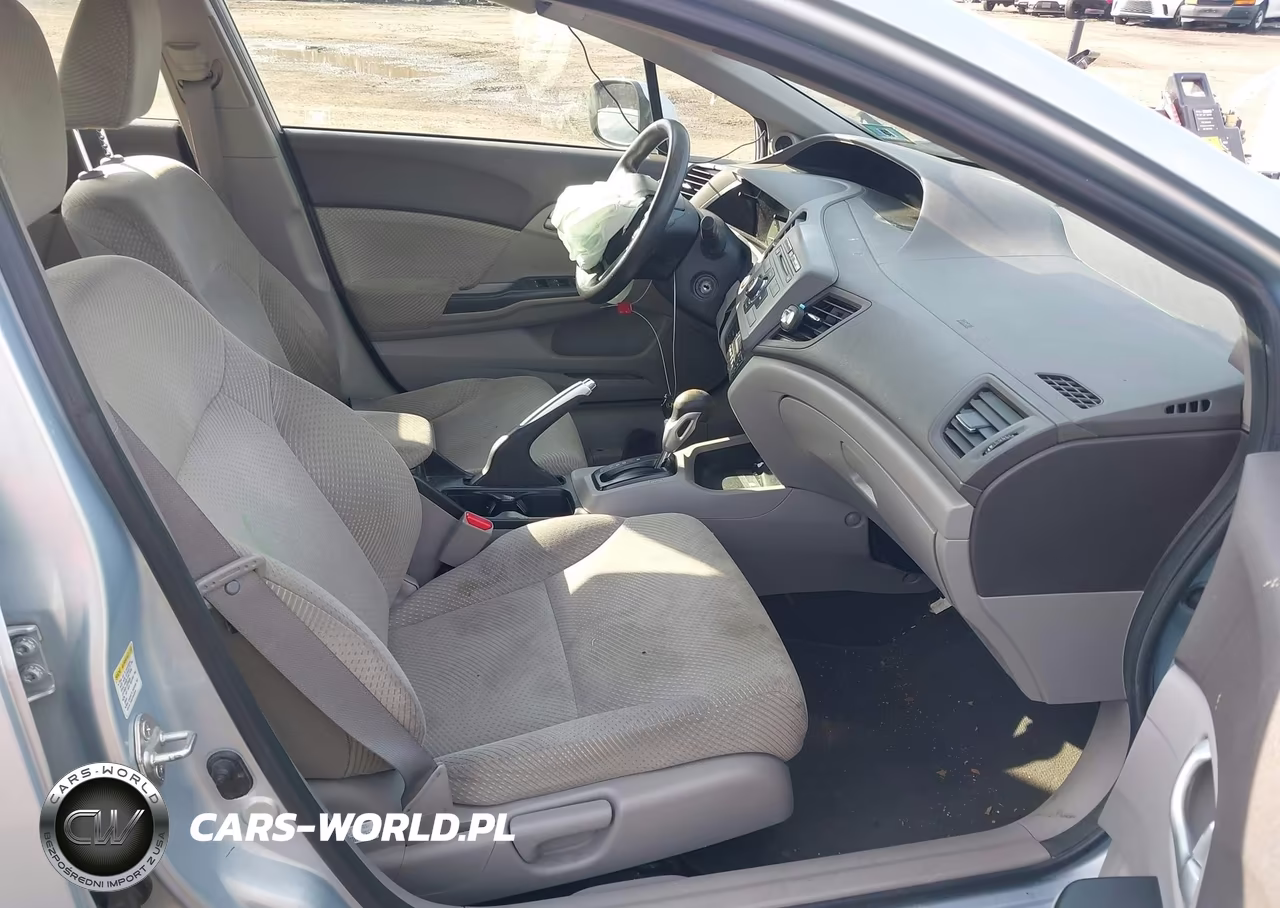 2012 Honda Civic Hybrid VIN:JHMFB4F21CS011231 - 5
