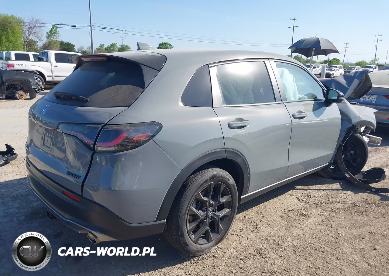 2025 Honda Hr-V Awd Sport VIN:3CZRZ2H56SM745421 - 4