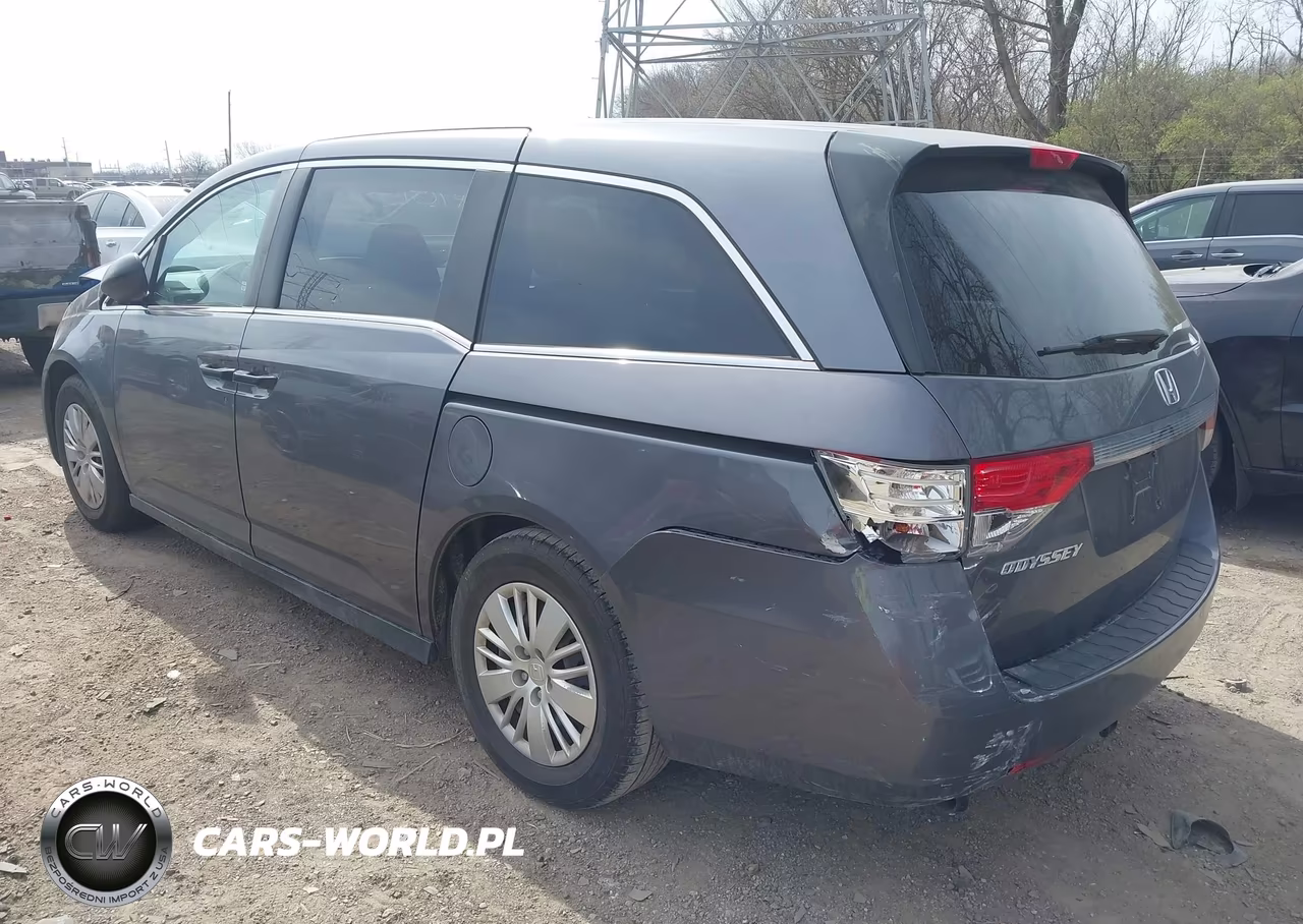 2015 Honda Odyssey Lx VIN:5FNRL5H23FB024448 - 3