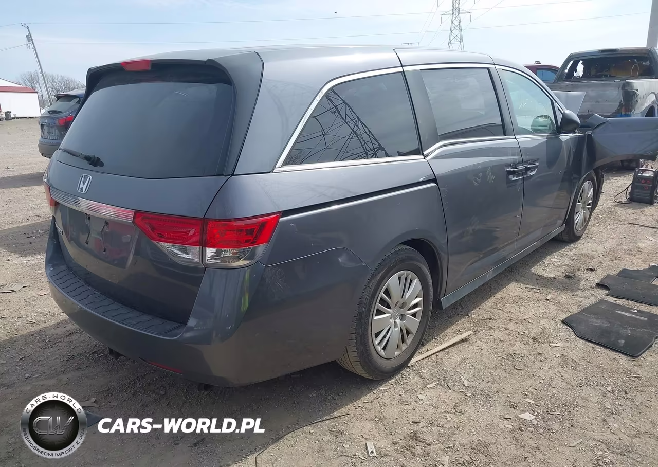 2015 Honda Odyssey Lx VIN:5FNRL5H23FB024448 - 4