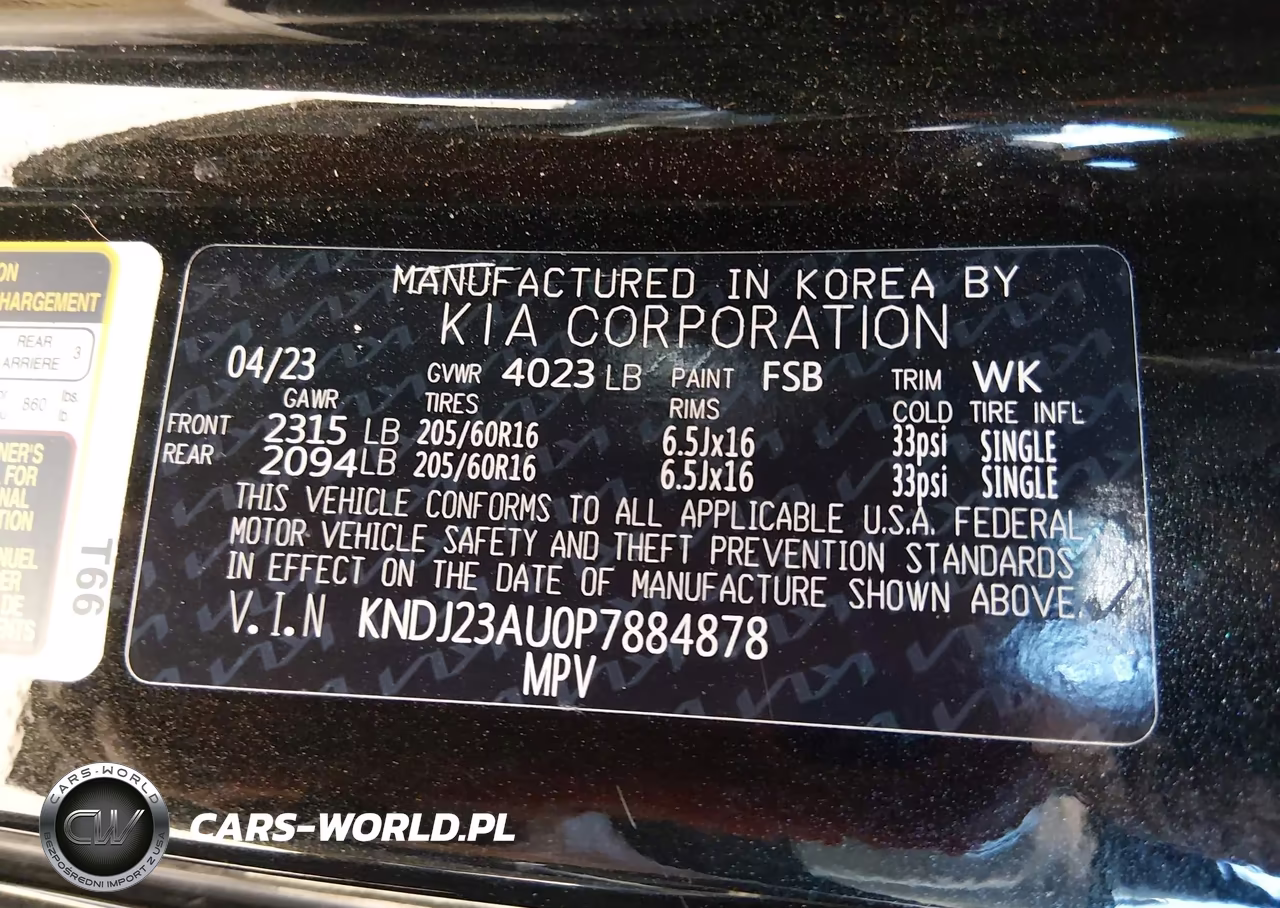 2023 Kia Soul Lx VIN:KNDJ23AU0P7884878 - 9