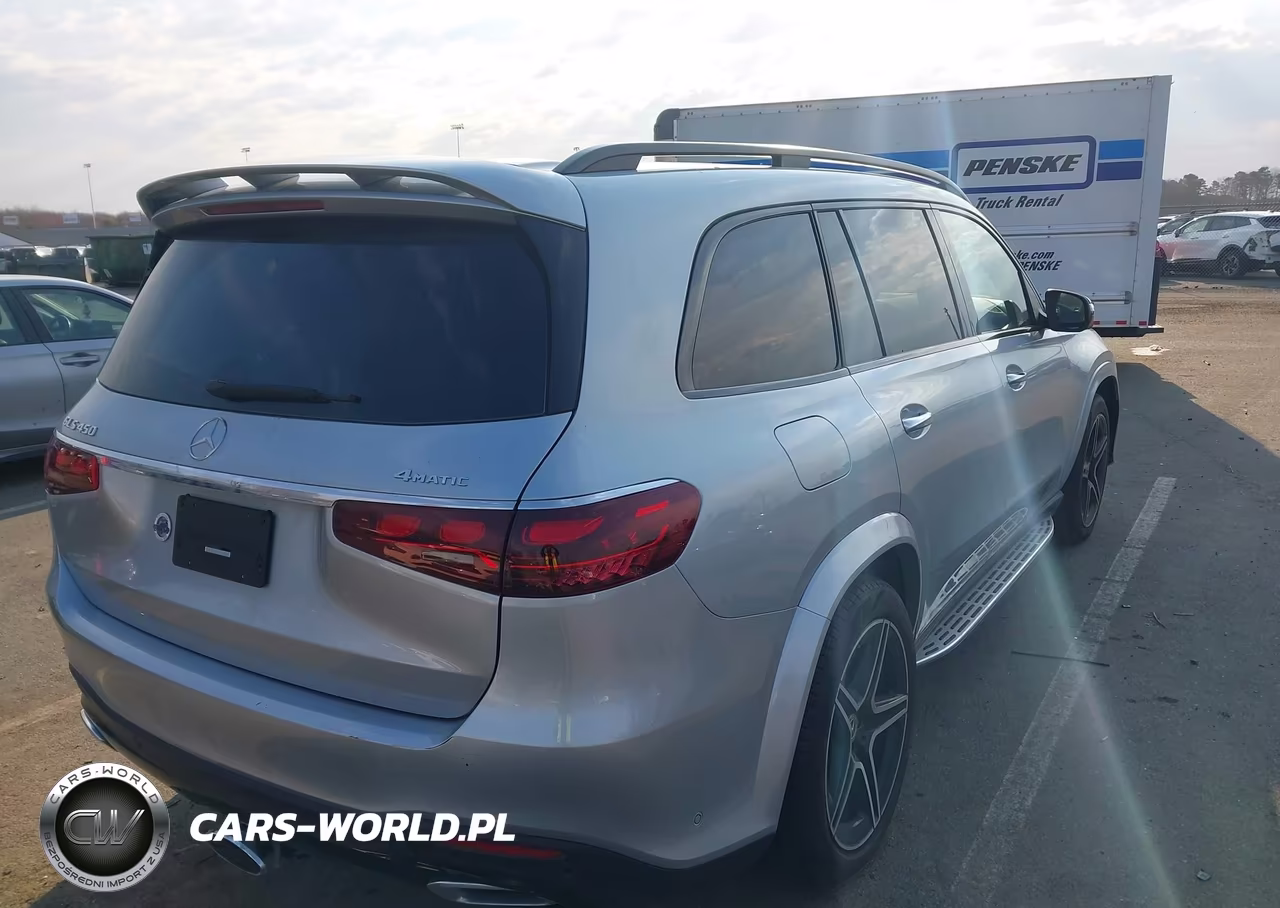 2025 Mercedes-Benz Gls 450 4Matic VIN:4JGFF5KE6SB391026 - 4