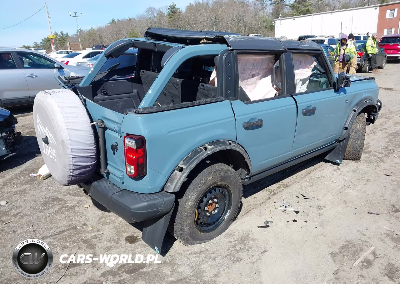 2022 Ford Bronco Black Diamond VIN:1FMEE5DP5NLB26299 - 4