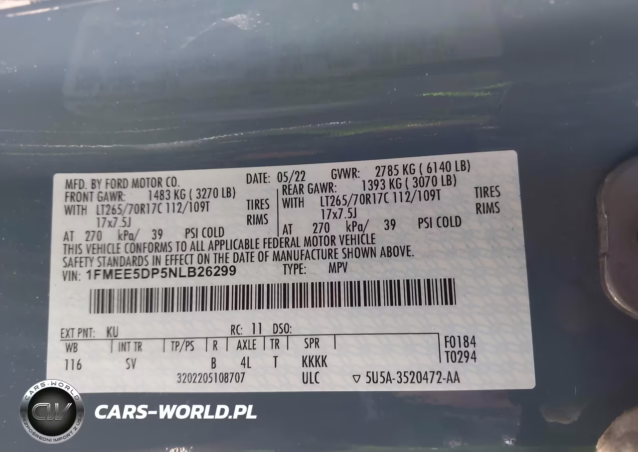 2022 Ford Bronco Black Diamond VIN:1FMEE5DP5NLB26299 - 9