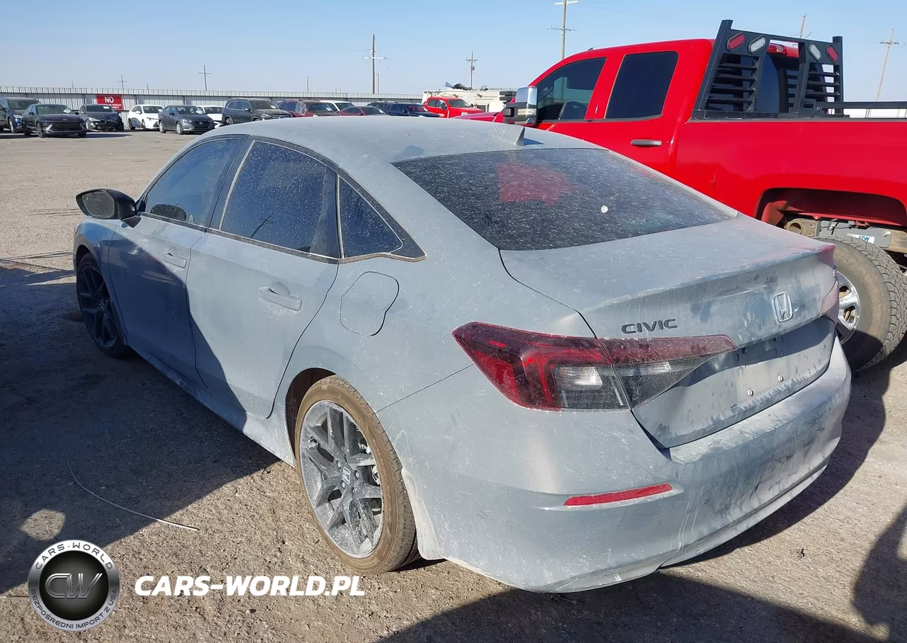 2026 Honda Civic Sport VIN:2HGFE2F58TH538795 - 3