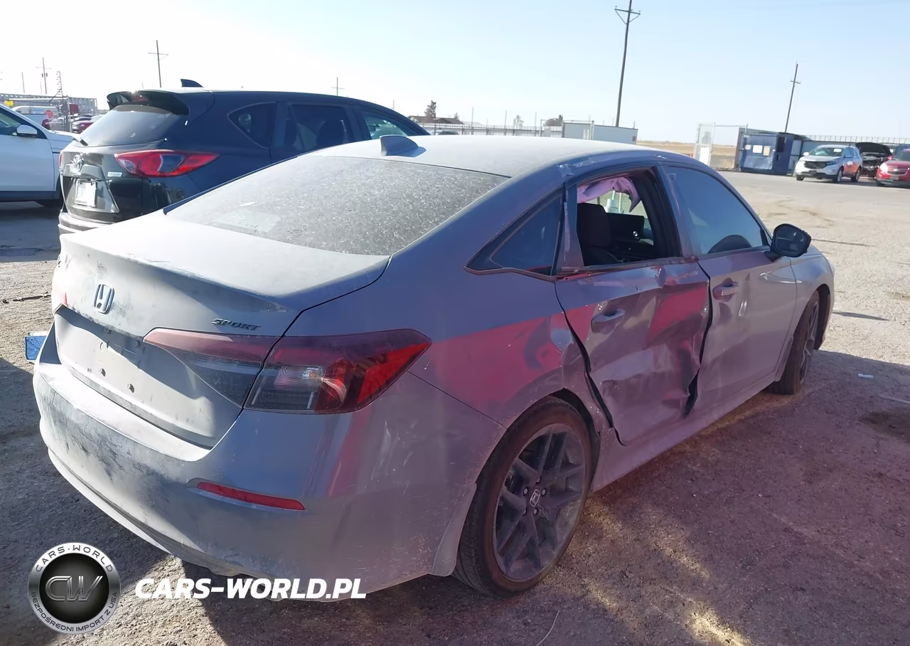 2026 Honda Civic Sport VIN:2HGFE2F58TH538795 - 4