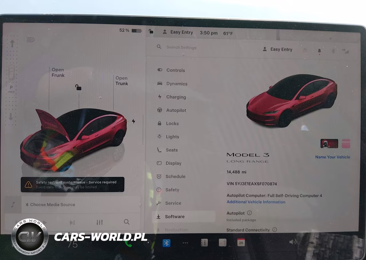 2025 Tesla Model 3 Long Range Rear-Wheel Drive-Standard Rear-Wheel Drive VIN:5YJ3E1EAXSF070874 - 7
