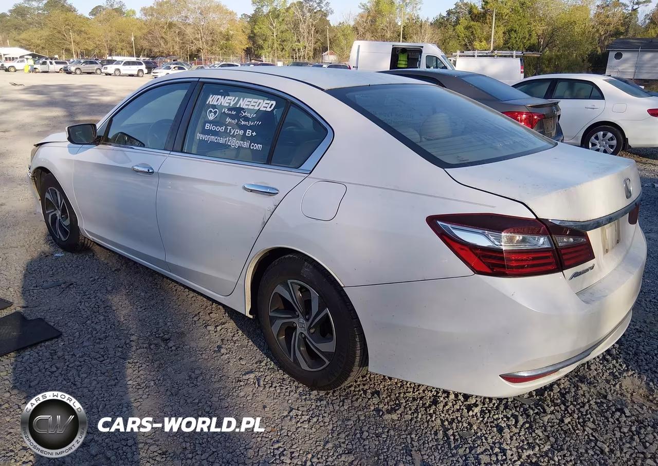 2016 Honda Accord Lx VIN:1HGCR2F34GA093157 - 3