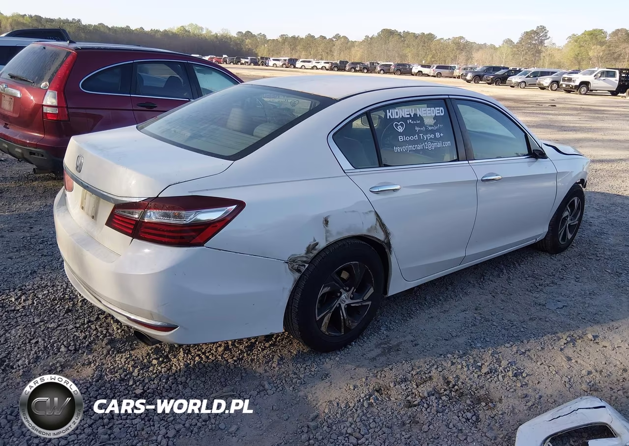 2016 Honda Accord Lx VIN:1HGCR2F34GA093157 - 4