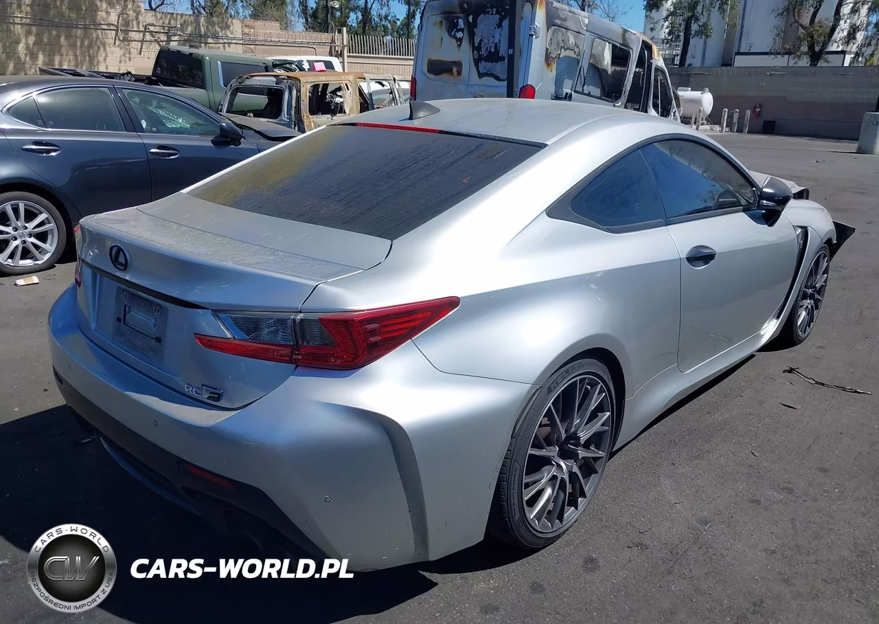 2015 Lexus Rc F VIN:JTHHP5BC0F5001615 - 4