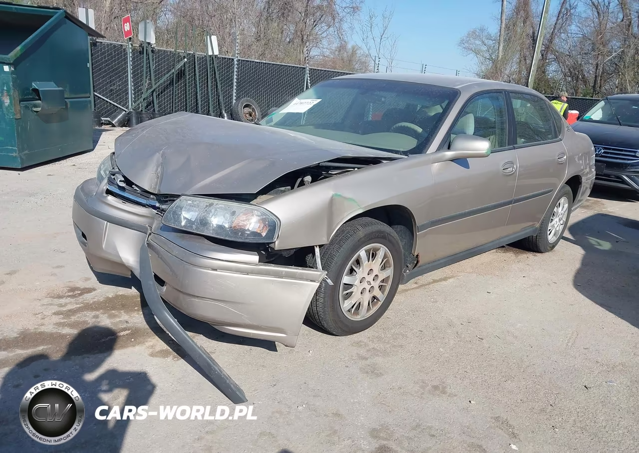 2001 Chevrolet Impala VIN:2G1WF52E219281510 - 2