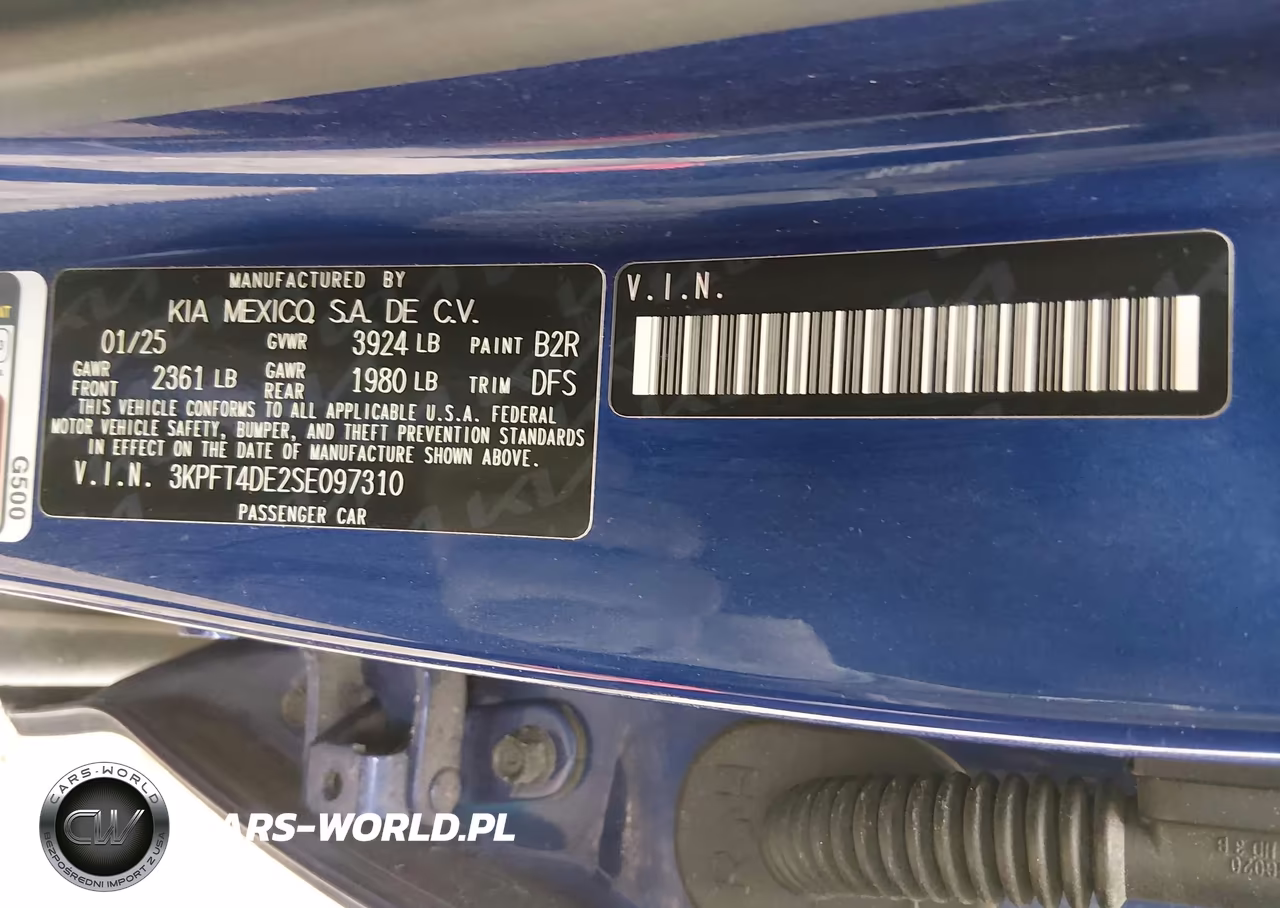 2025 Kia K4 Lxs VIN:3KPFT4DE2SE097310 - 9